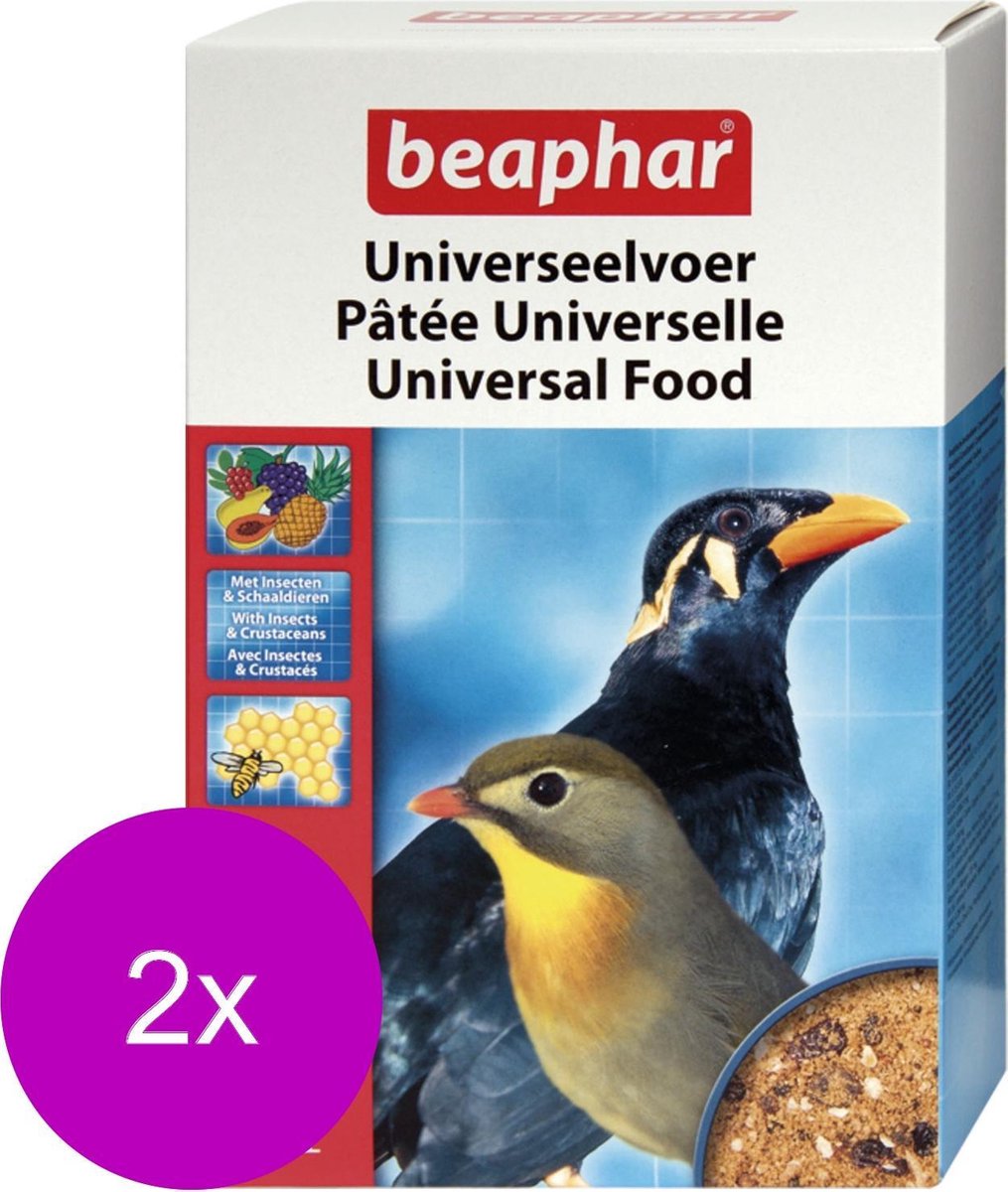 Beaphar Universeelvoer - 2 St à 1 kg - Vogelvoer