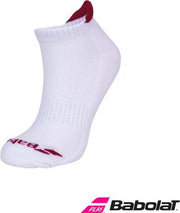 Babolat invisible enkelsokken (2paar) - maat 35/38| wit/rood/roze
