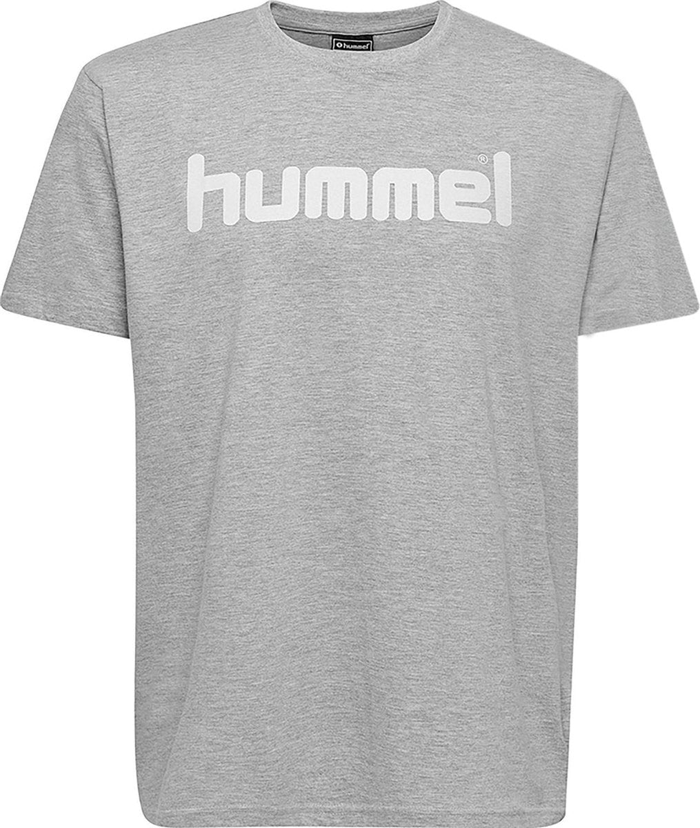 Hummel Unisex T-shirt - Grijs - Maat S
