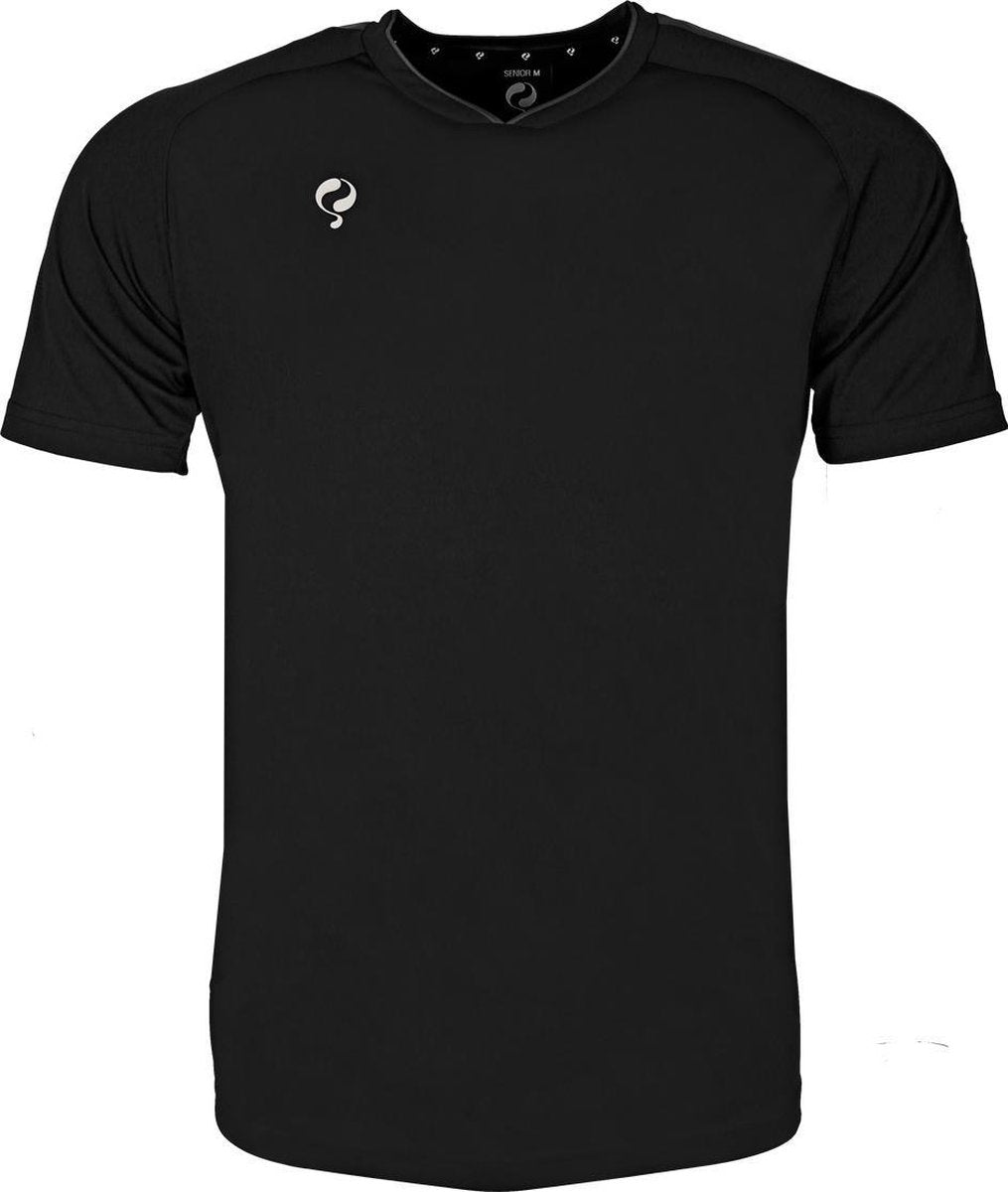 Heren Trainingsshirt Maher - Zwart / Grijs / Wit