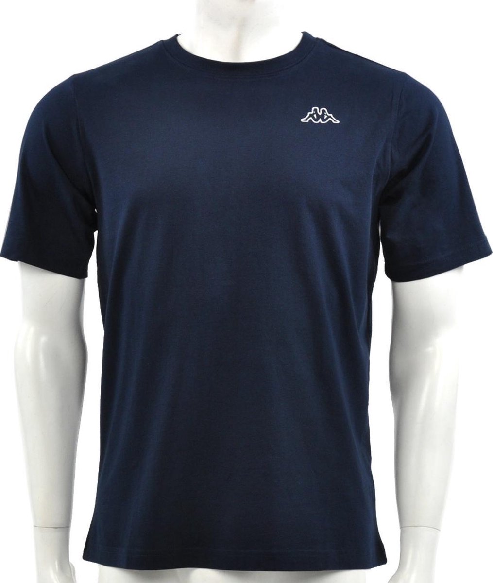 Kappa - Logo Cafers - Blauw - Heren - maat  S