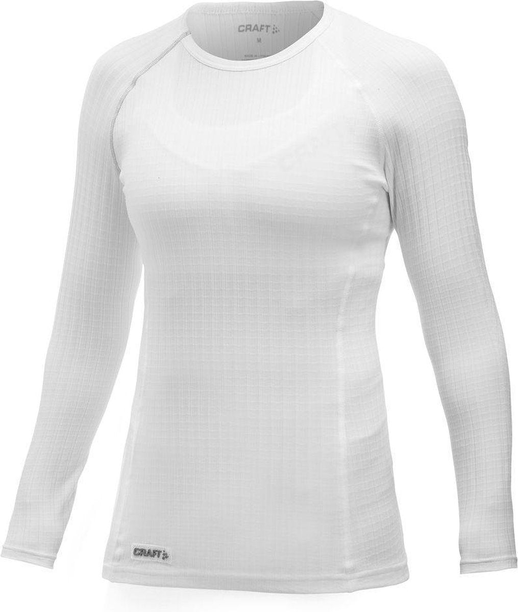Craft Active Extreme - Thermoshirt - Dames - Maat L - White/Silver