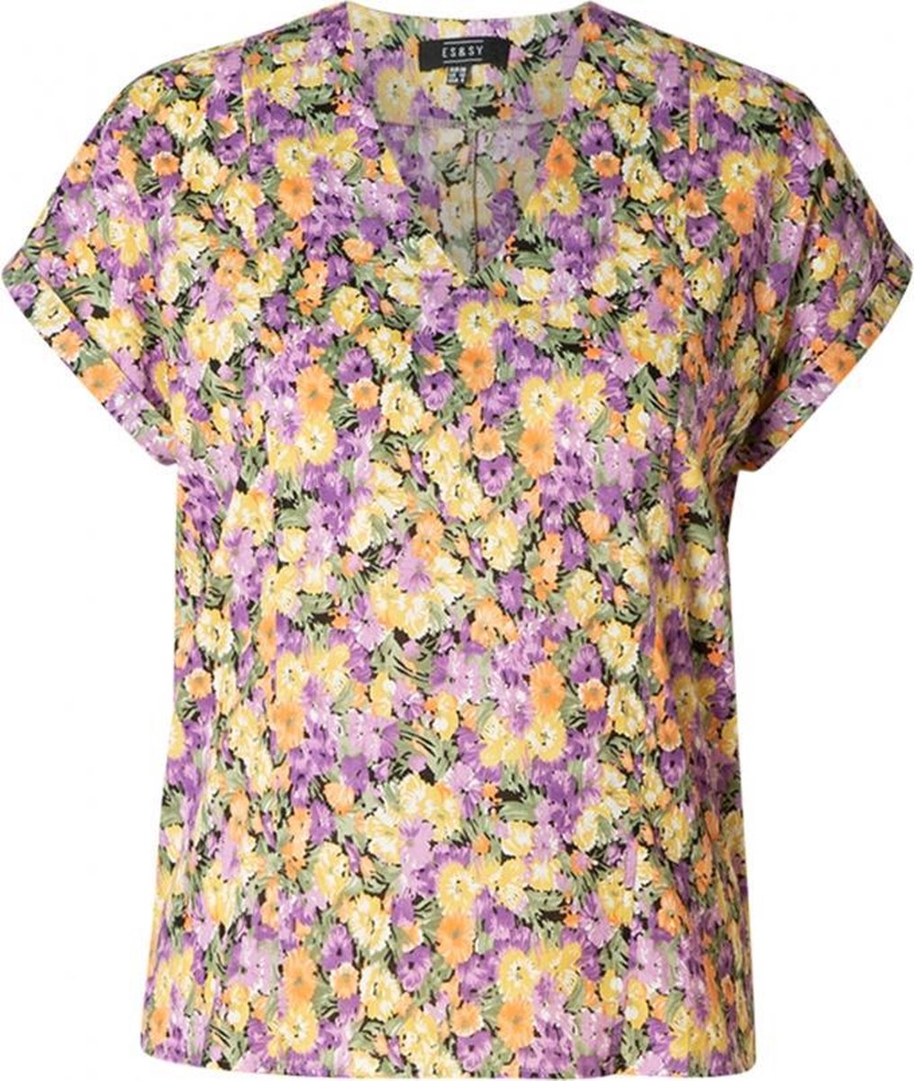 ES&SY Nivah Blouse - Lilac/Multi color - maat 40
