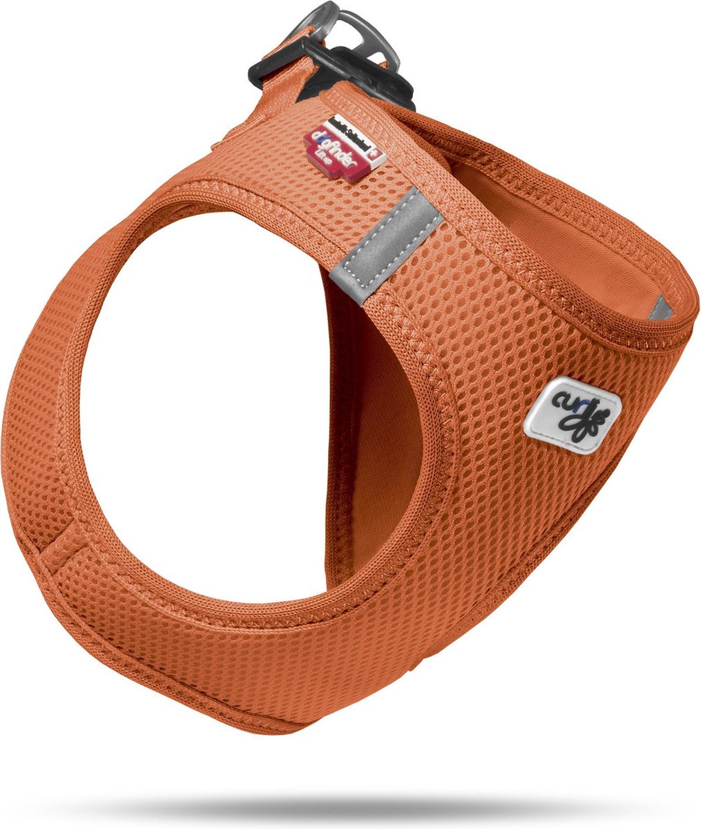 Curli Air-Mesh - hondentuig - 2XS - Oranje