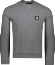 Belstaff Sweater Grijs Normaal - Maat XL - Heren - Herfst/Winter Collectie - Katoen