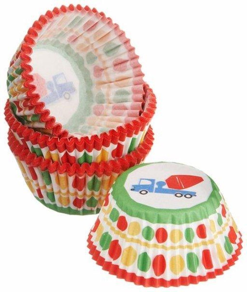 Wilton Baking Cups mini Wheels - mini cupcake vormpjes - 100/pk