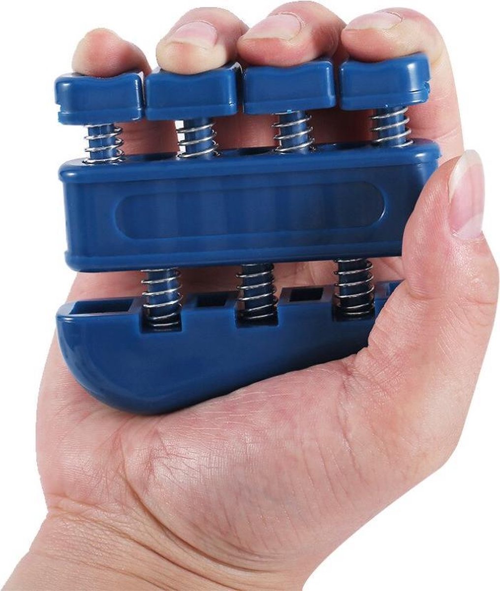 Firsttee - Hand en Vinger Trainer - Handtrainer - Handknijper - Fitness - Armtrainer - Knijphalter - Griphouder - Trolley - Golf accessoires - Golftrainingsmateriaal - Training - Sport - Cadeau - Golfset - Mat - Net - Trainingsmaterialen