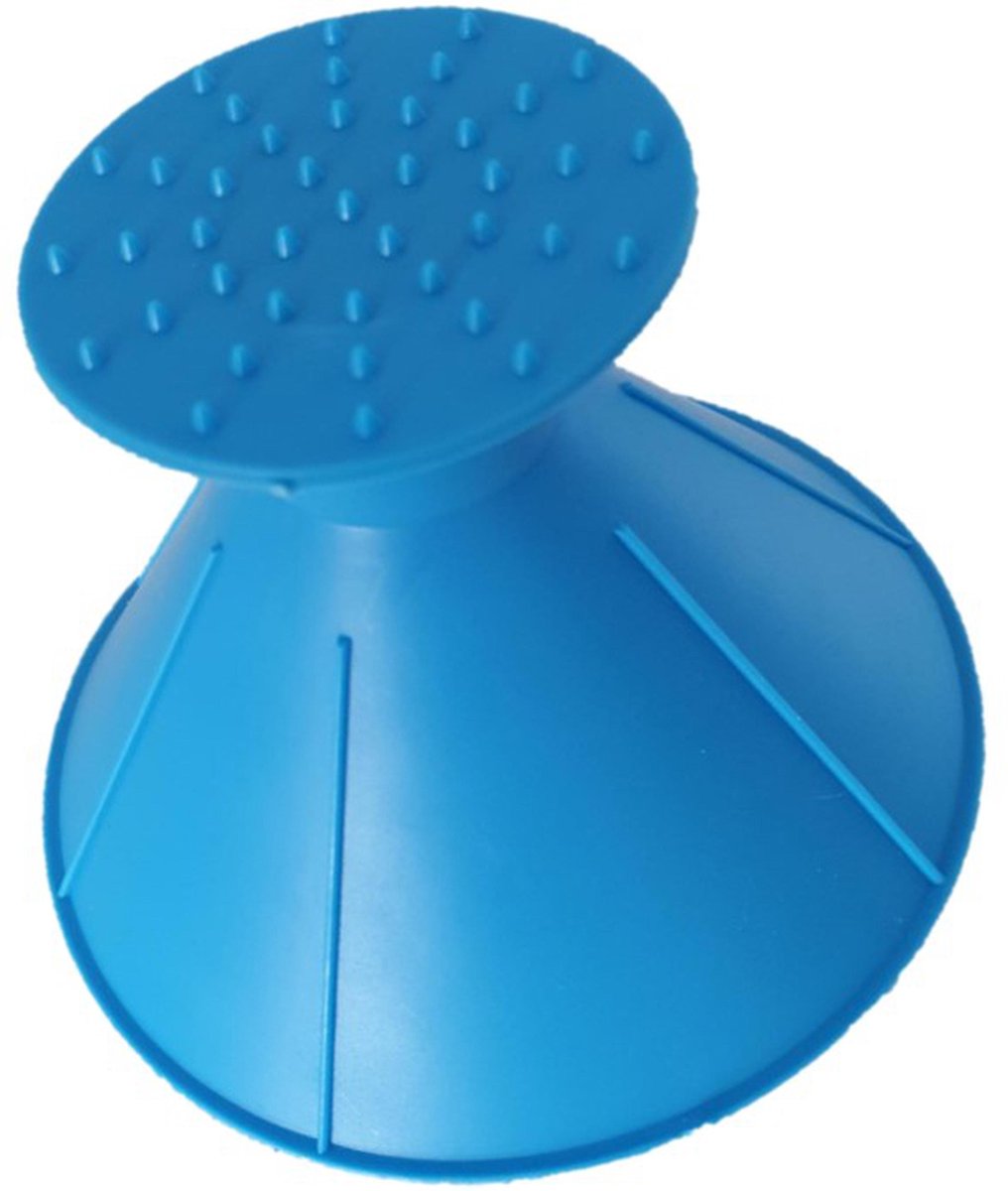 IJskrabber Auto - Ronde IJskrabber - Magische IJskrabber - 3 in 1 - Ruitenkrabber - Trechter - IJsbreker - Blauw