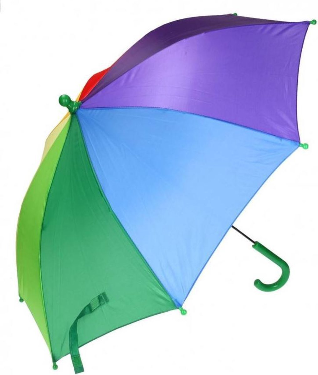 Paraplu - Regenboog - Voor kinderen - 68cm