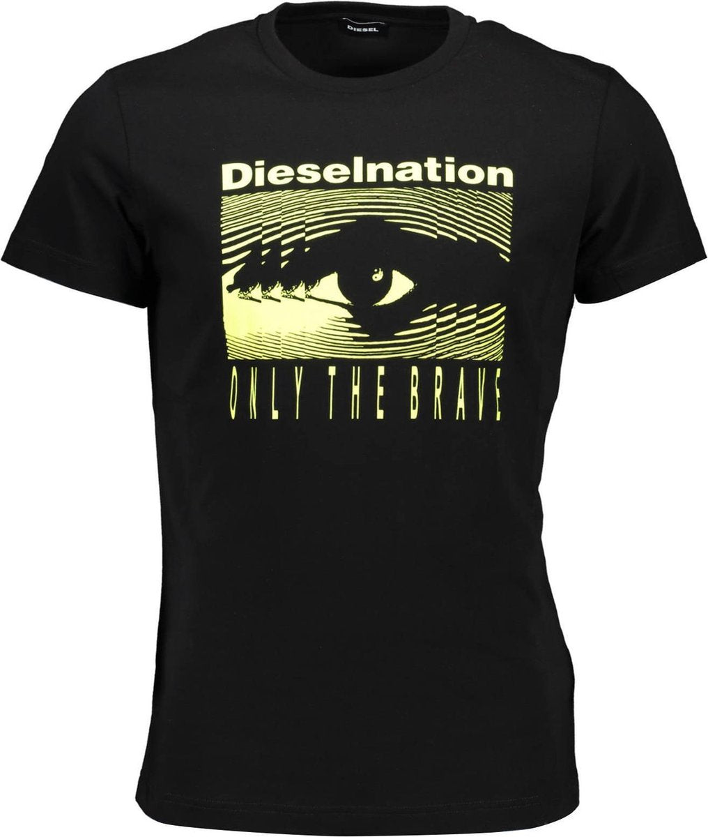 Diesel T-shirt Zwart 2XL Heren