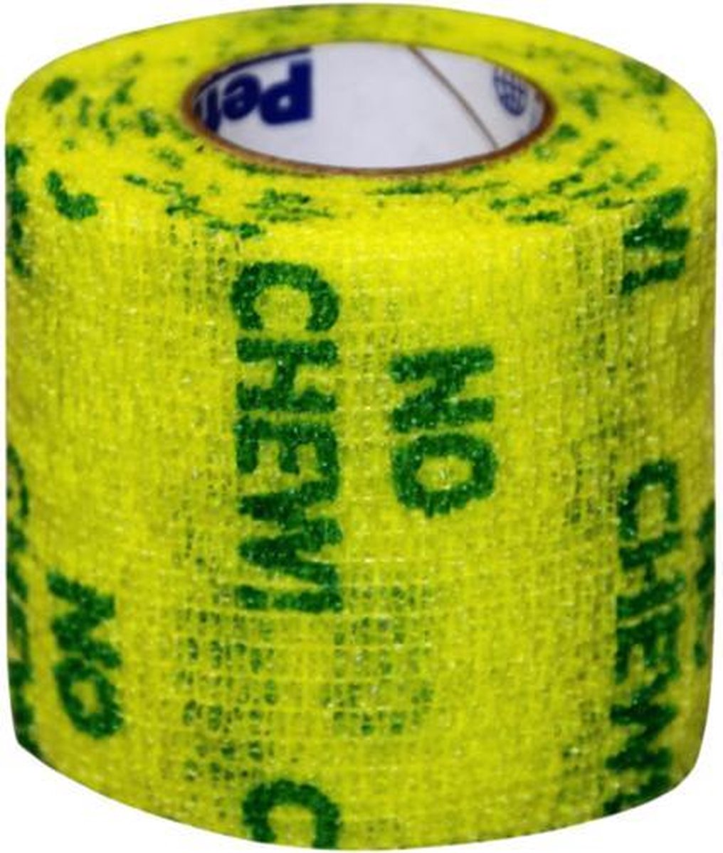 Bandage Petflex - Zelfklevende bandage - No chew - Geel