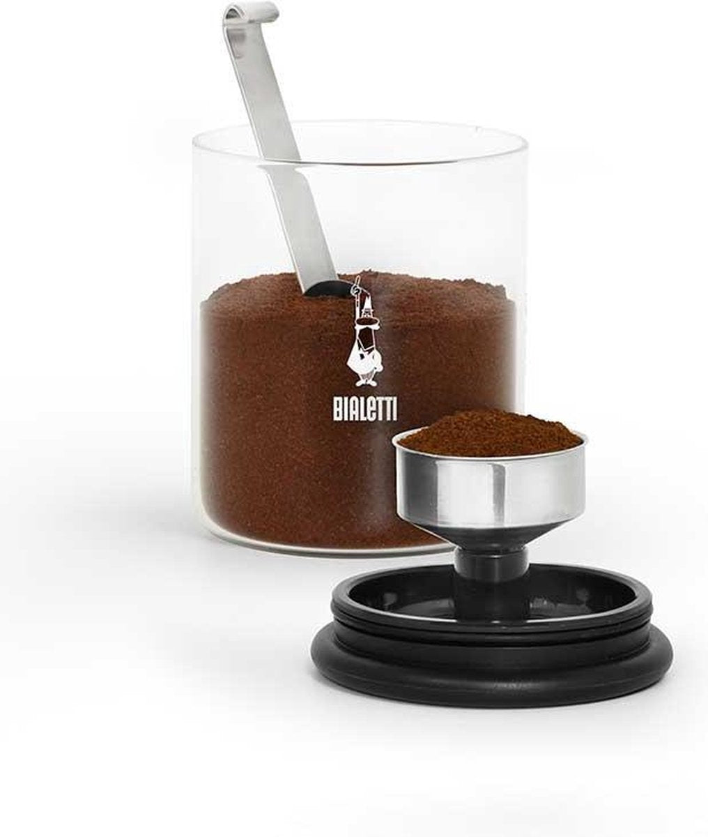 Bialetti Koffievoorraadbus Rond Glas