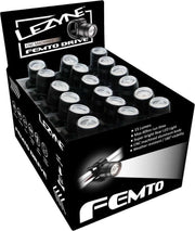 LEZYNE FEMTO DRIVE BOX SET FRONT BLACK