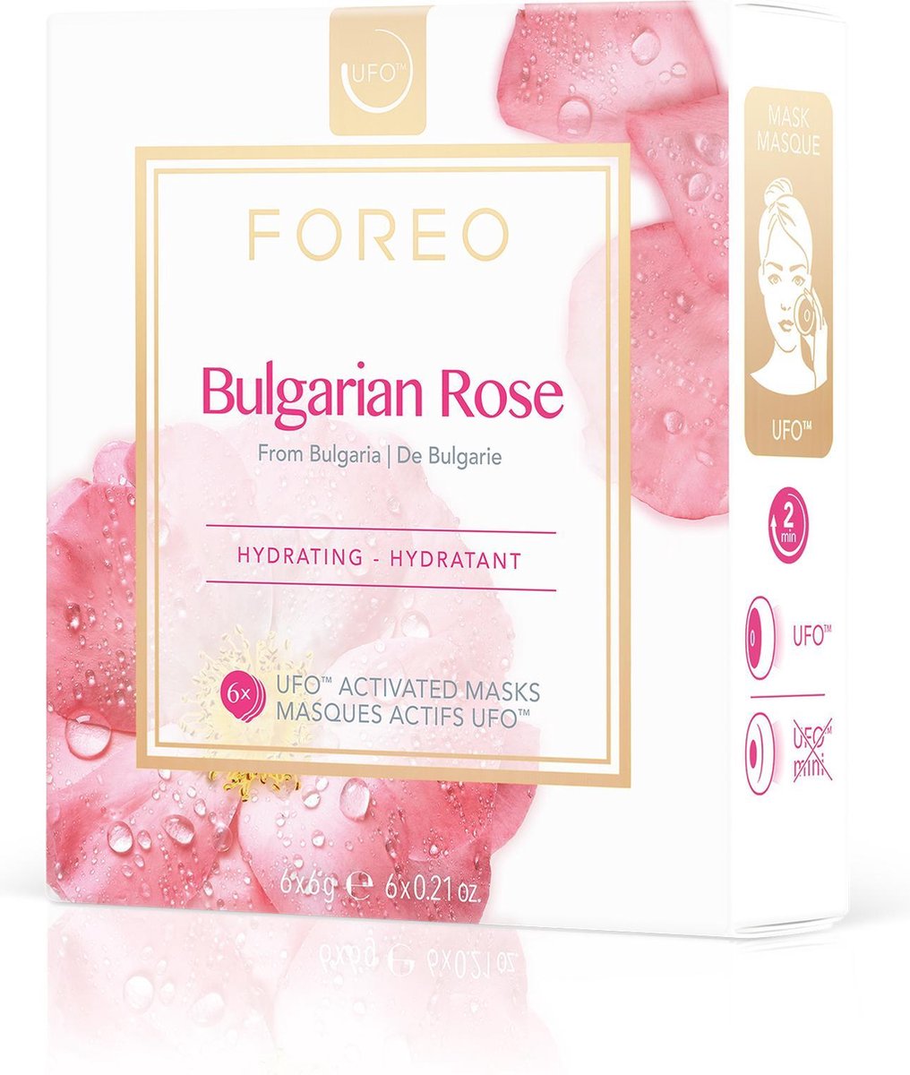 Bulgarian Rose FOREO UFO Hydraterend Gezichtsmasker
