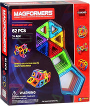 Magformers Basic Set Line - 62 Onderdelen - Magnetisch speelgoed
