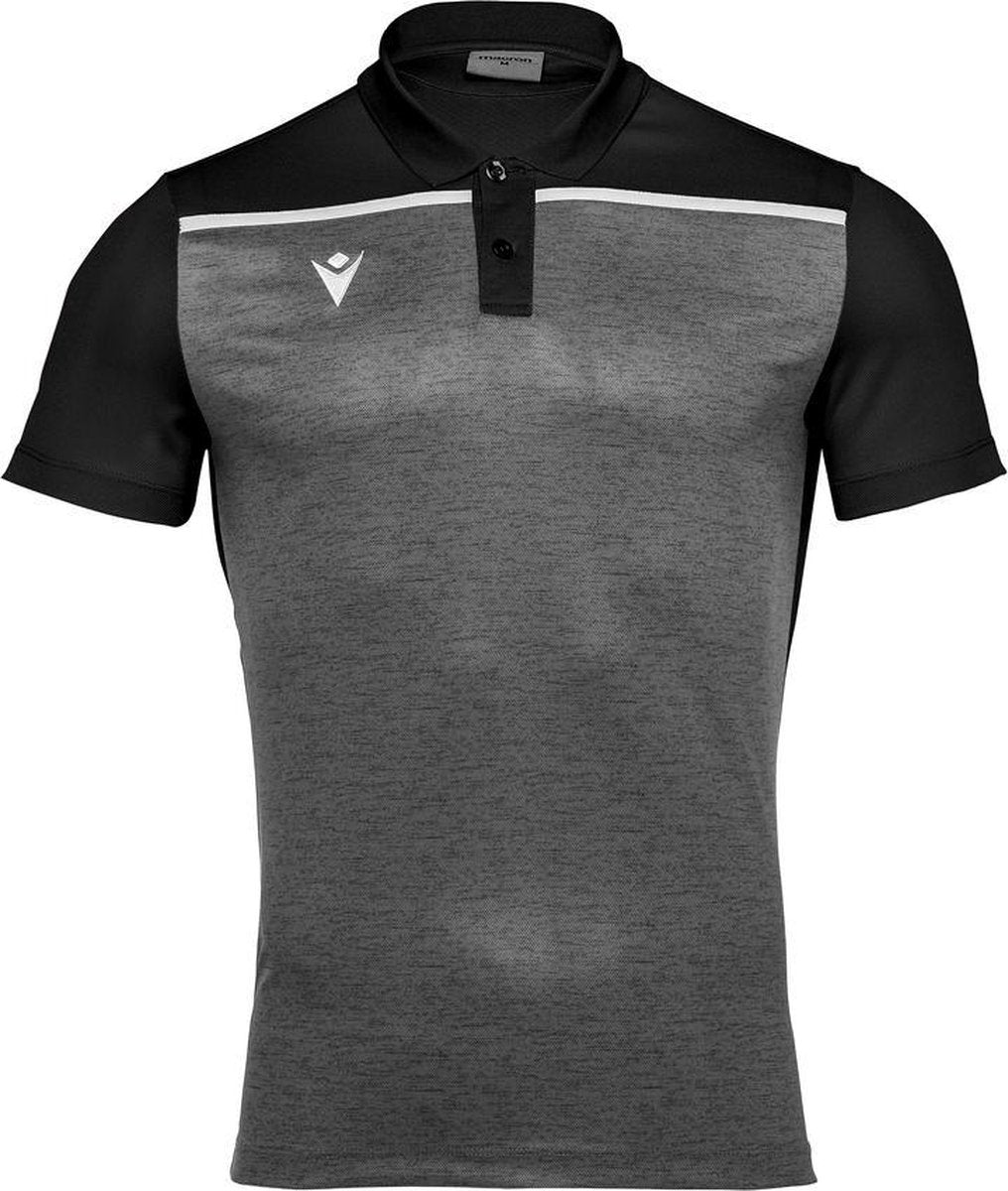 Macron Jumeirah Polo Black/White 3XL