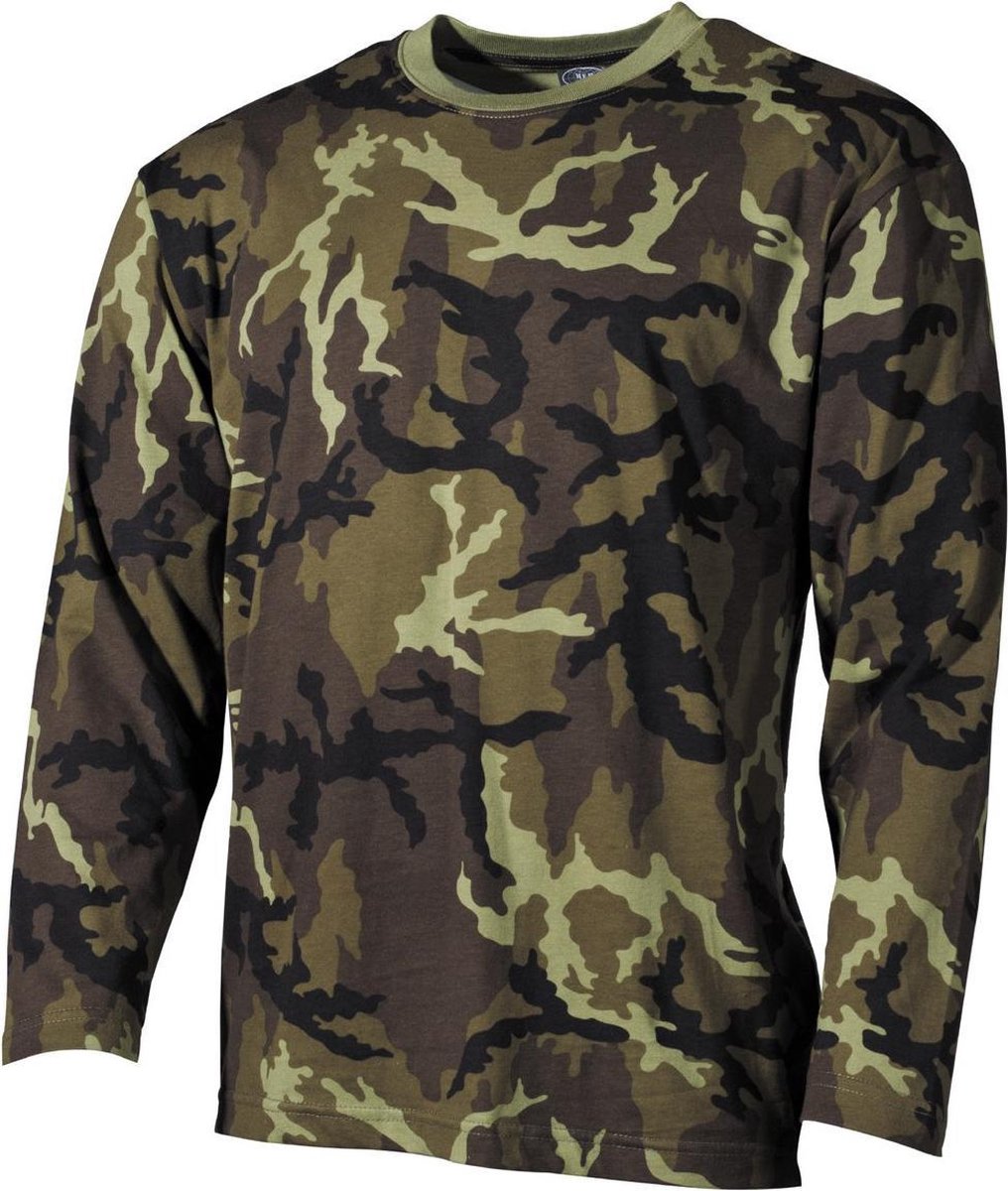 MFH - US shirt - Lange mouwen - M 95 CZ camo - 170 g/m² - MAAT XL