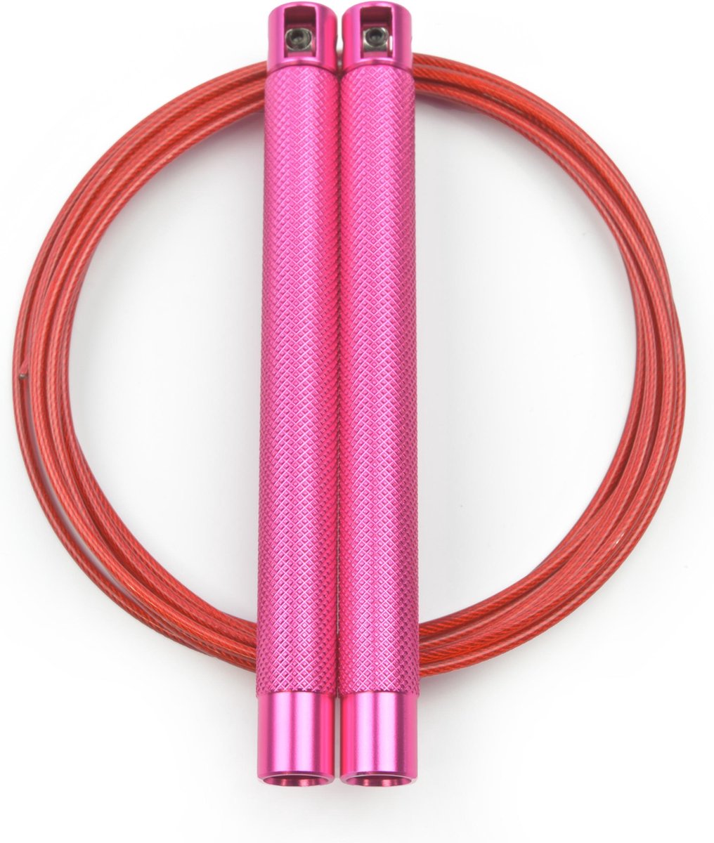 RXpursuit - Speed Rope - Springtouw - Aluminium - Roze-Rood