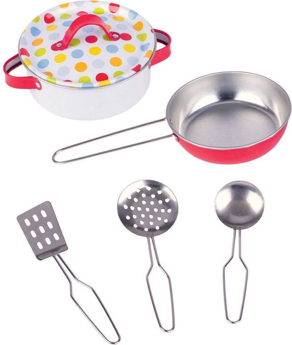 Goki Kookset Met Stippen 6-delig