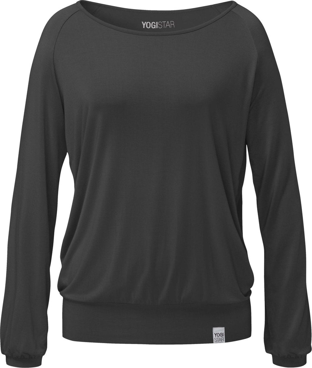 Yoga-Longsleeve "ala" - stonehenge XL Loungewear shirt YOGISTAR