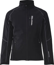 Tenson Race Softshell M - Outdoorjas - Heren - Zwart - Maat XS