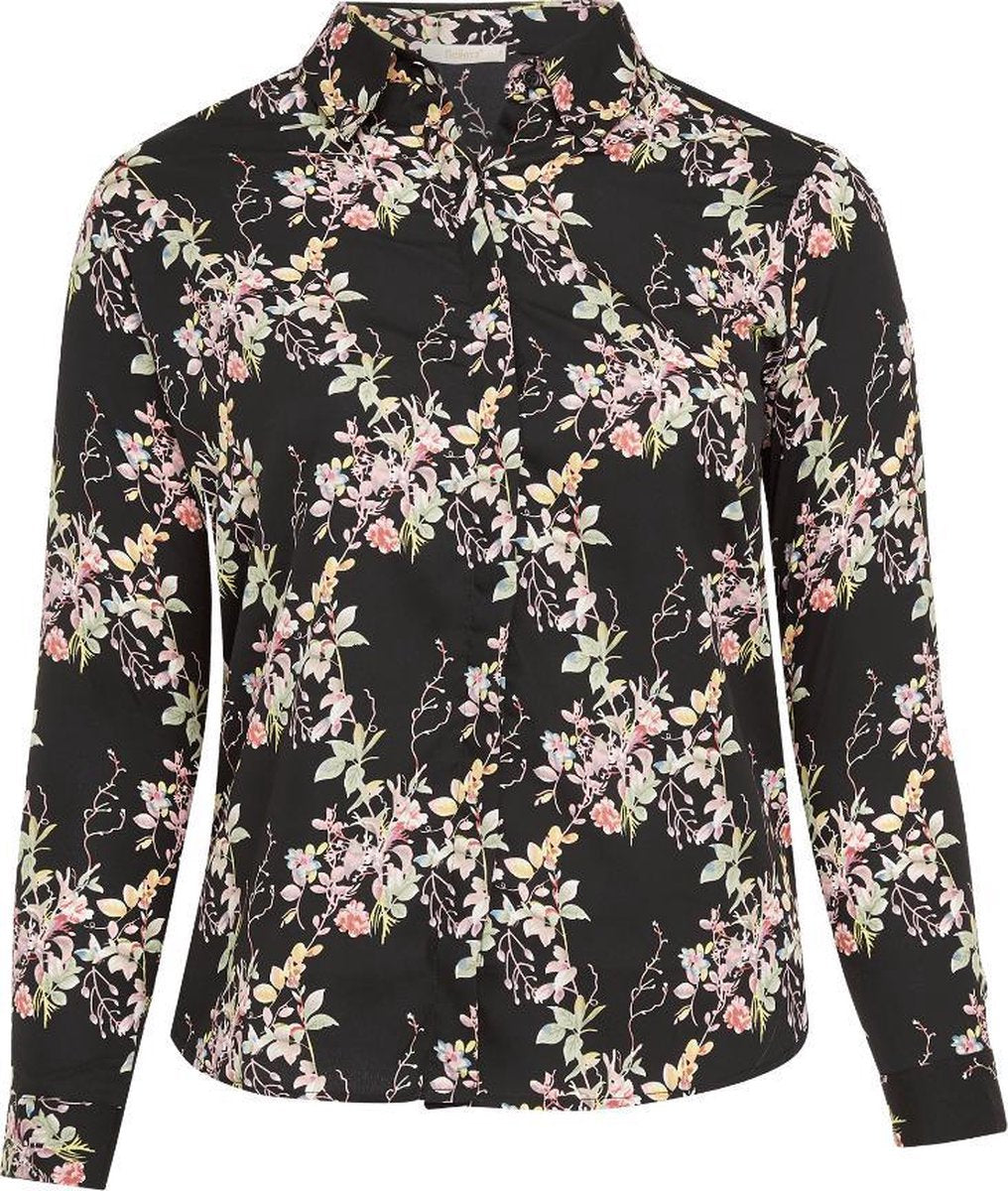 Blouse met bloemenprint