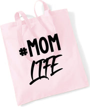 Tas-katoen-#momlife-pastel roze