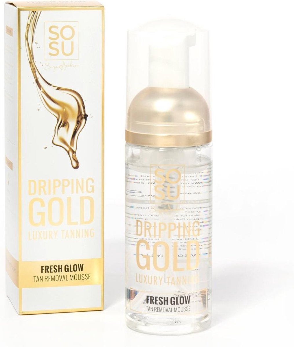 SOSU Dripping Gold Fresh Glow Tan Remover Mousse