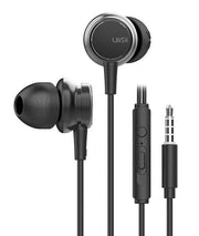 UiiSii HM9 Zwart - Metalen In-Ear Oortjes - Mooi Design