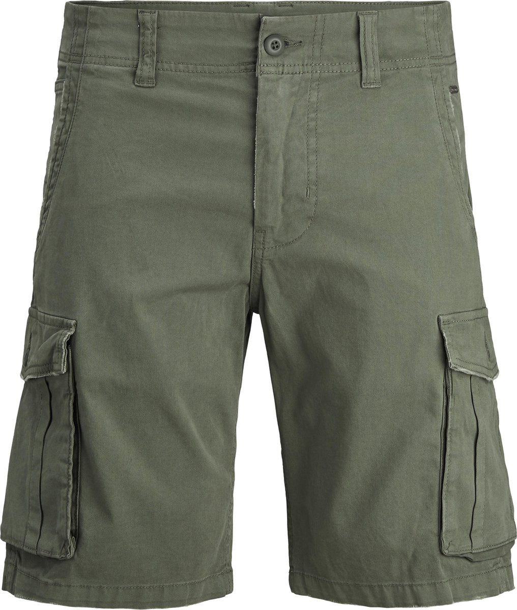 JACK&JONES JJIZACK JJCARGO SHORTS AMA SOLID STS  Heren Broek - Maat M