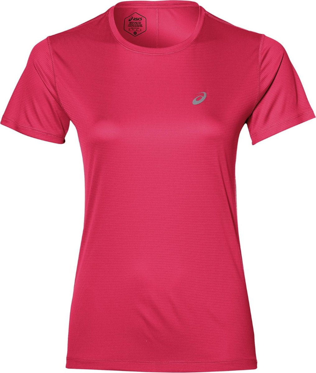 Asics Silver SS  Sportshirt - Maat L  - Vrouwen - roze