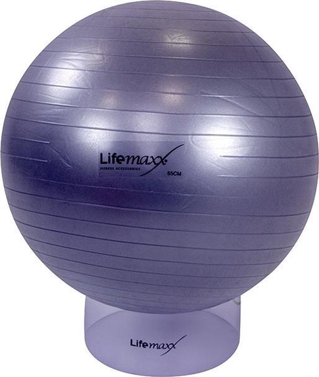 Gym ball 55cm - zilver