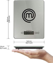 MasterChef Kitchen Scale- keukenweegschaal Zilver
