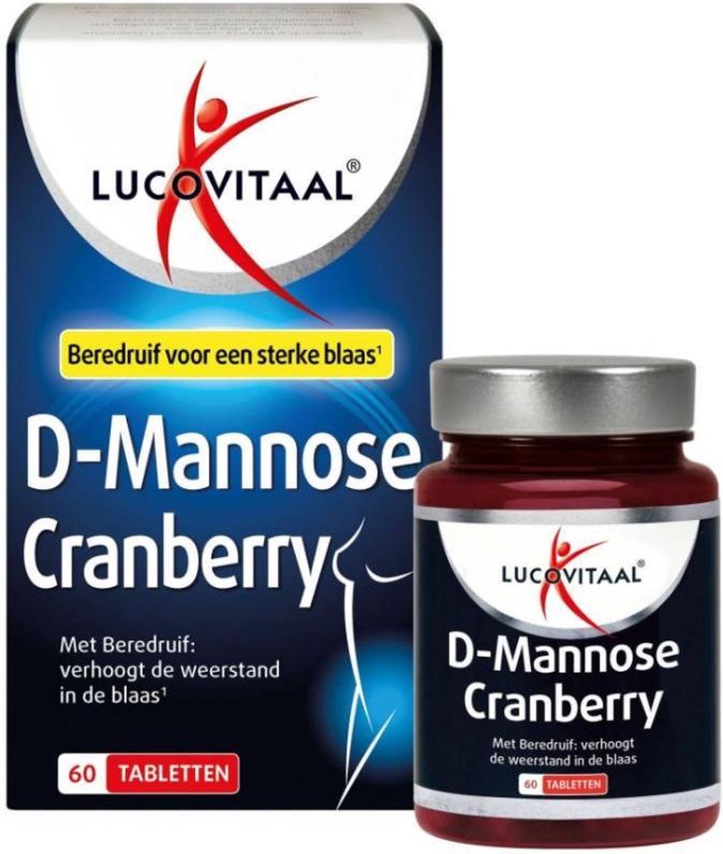 Lucovitaal D-mannose cranberry blaasfunctie