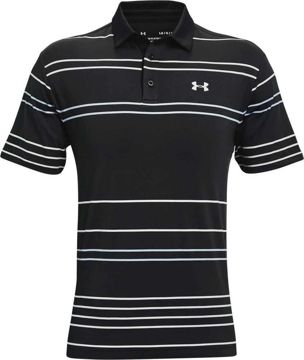 Under Armour Playoff Polo 2.0-Zwart maat: S    heren > golf kleding > polo