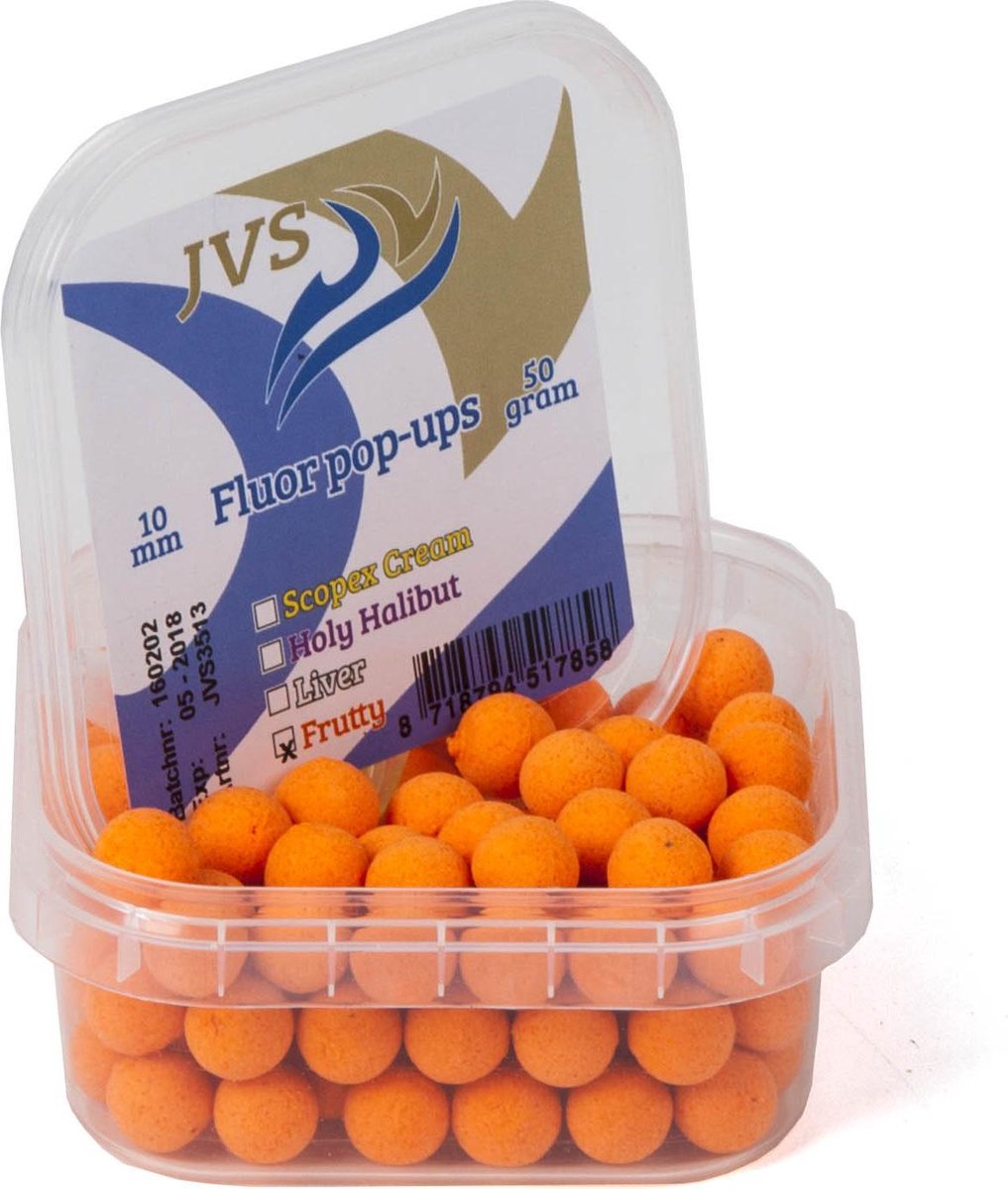 JVS Frutty | Fluor Pop-Up Boilie | 10mm | 50g