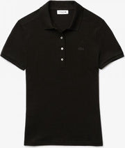 Lacoste Dames Poloshirt - Black - Maat 36