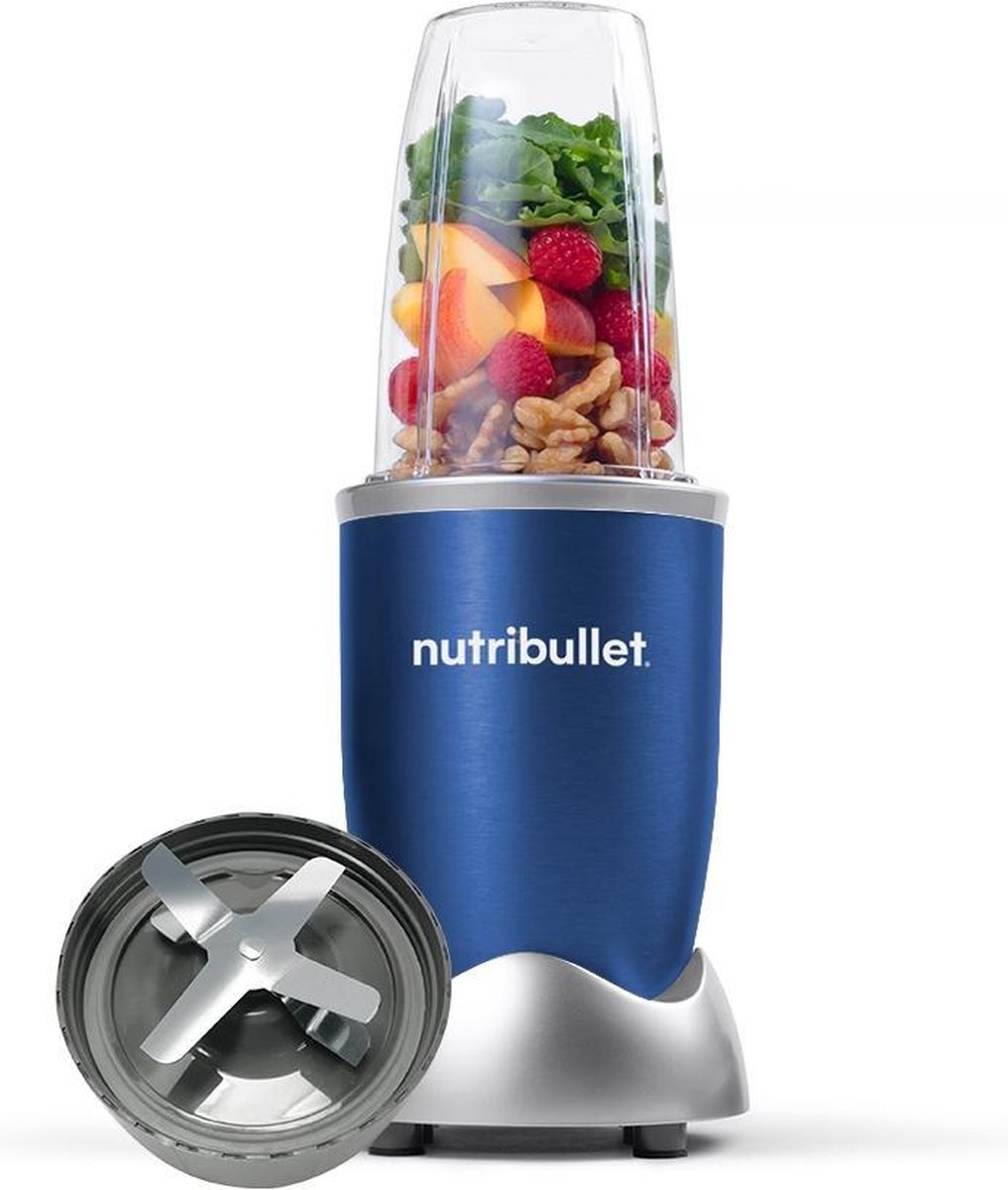 NutriBullet - 5-delig - 600 Watt - Blender - Blauw