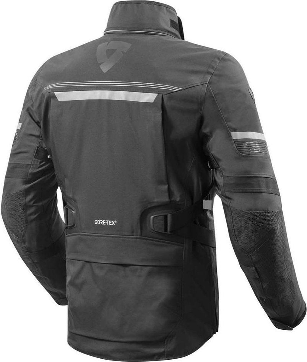 REV'IT! Poseidon 2 GTX Black Textile Motorcycle Jacket M