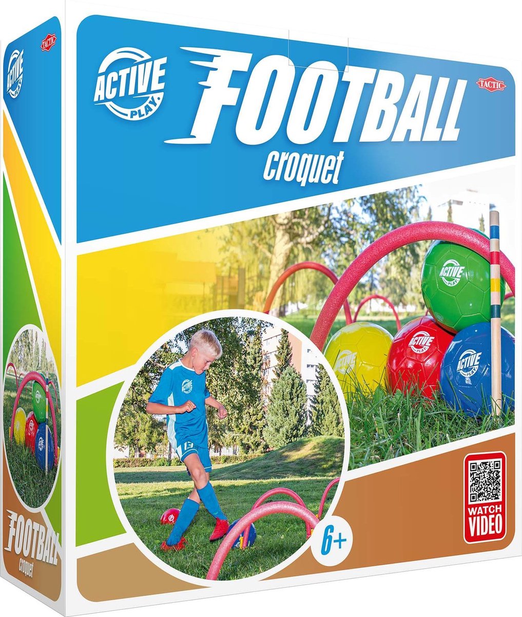 Tactic Voetbalcroquet Junior 38 X 39 Cm Foam 12-delig