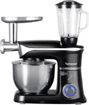 Techwood - Keukenmachine TRP-1366 – 3-in-1 - Blender – Vleesmolen