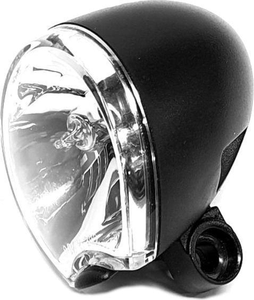 Spanninga Voorlicht Hella Micro Ff Halogeen Dynamo 10 Lux Led Zwart