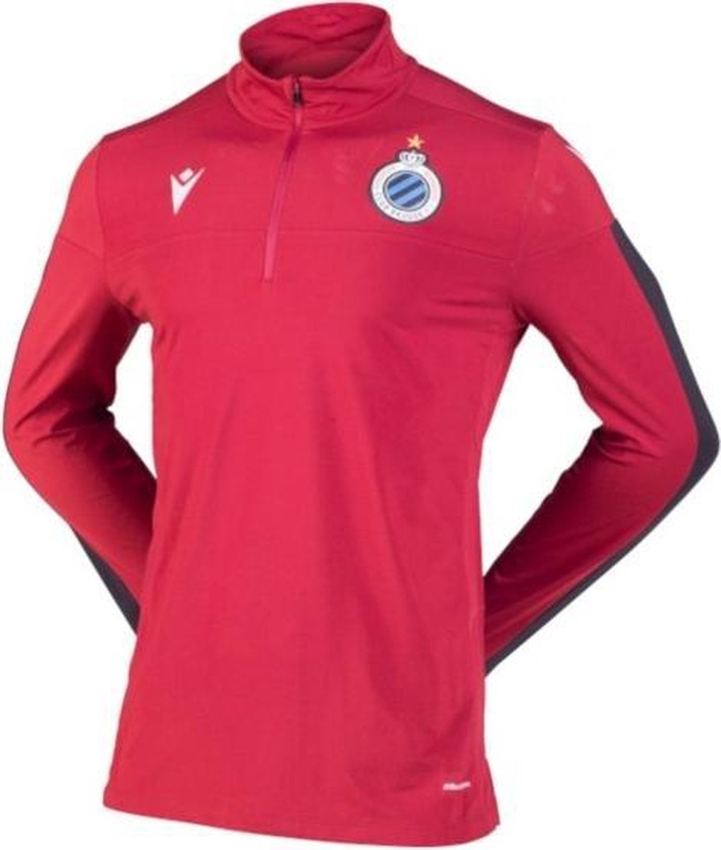 Macron Club Brugge Sweater Zip Staff Kids 2019/2020 - Maat 140