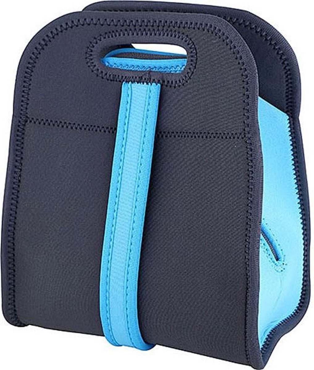 Isotherme Lunchtas blauw-grijs