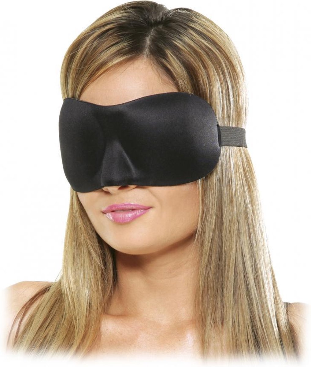Deluxe Fantasy Love Mask - Black - Masks -