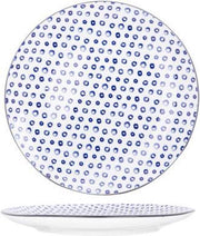 Tondo Blauw Dinerbord - Plat - Ø 26