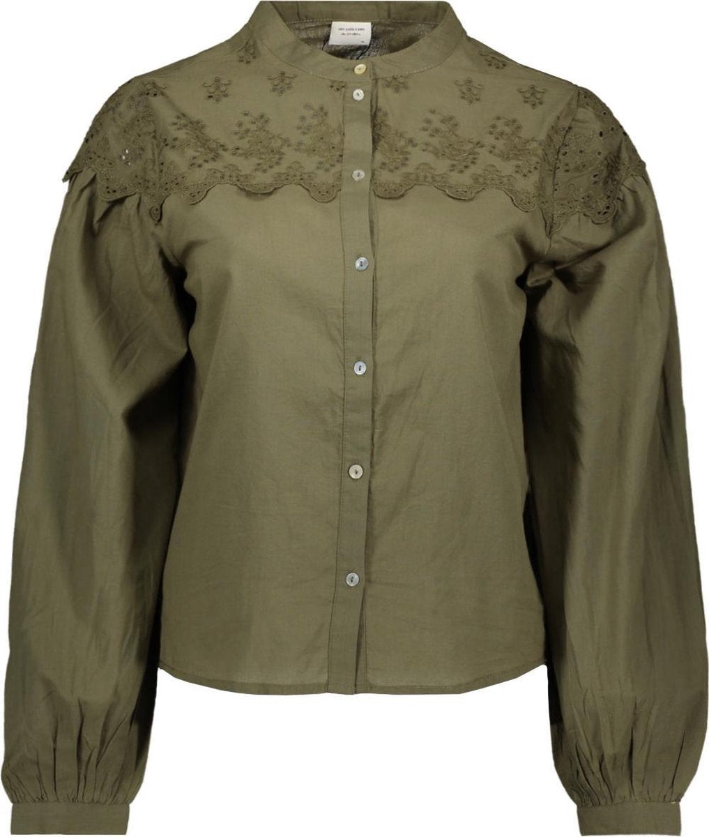 Jdyshorlene Life L/s Shirt Wvn 15227221 Kalamata
