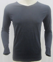 Moscow Basic Shirt - Donker Grijs - V Hals - Maat M