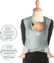 Babylonia TRICOT SLEN BAMBOO Draagdoek Baby - 500 cm - Blue Fog