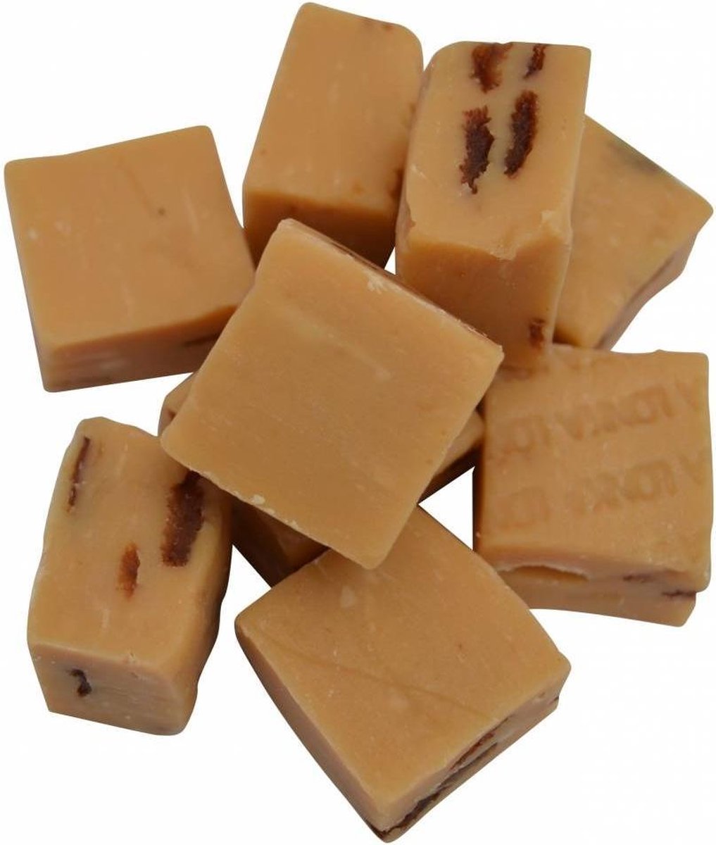 Fudge rum-rozijnen - Zak 1 kilo